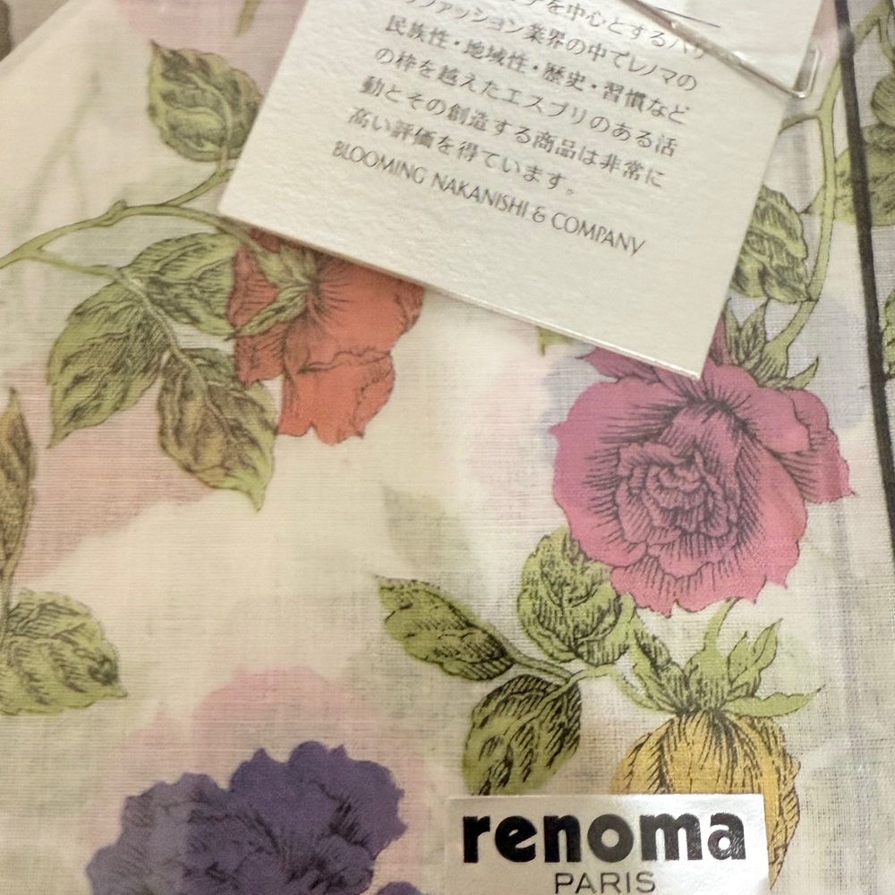 Floral Scarf - Multicolor - Picture 4 of 6